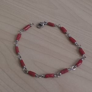 Mediterranean Red Coral Bracelet